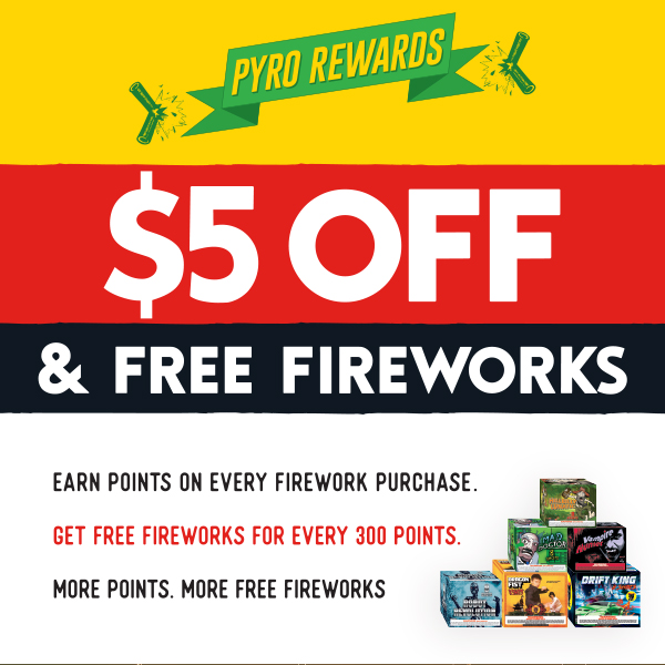 Pyro Rewards $5 Off